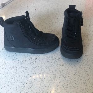 KID'S BLACK TO THE FLOOR BILLY CLASSIC LACE HIGHS